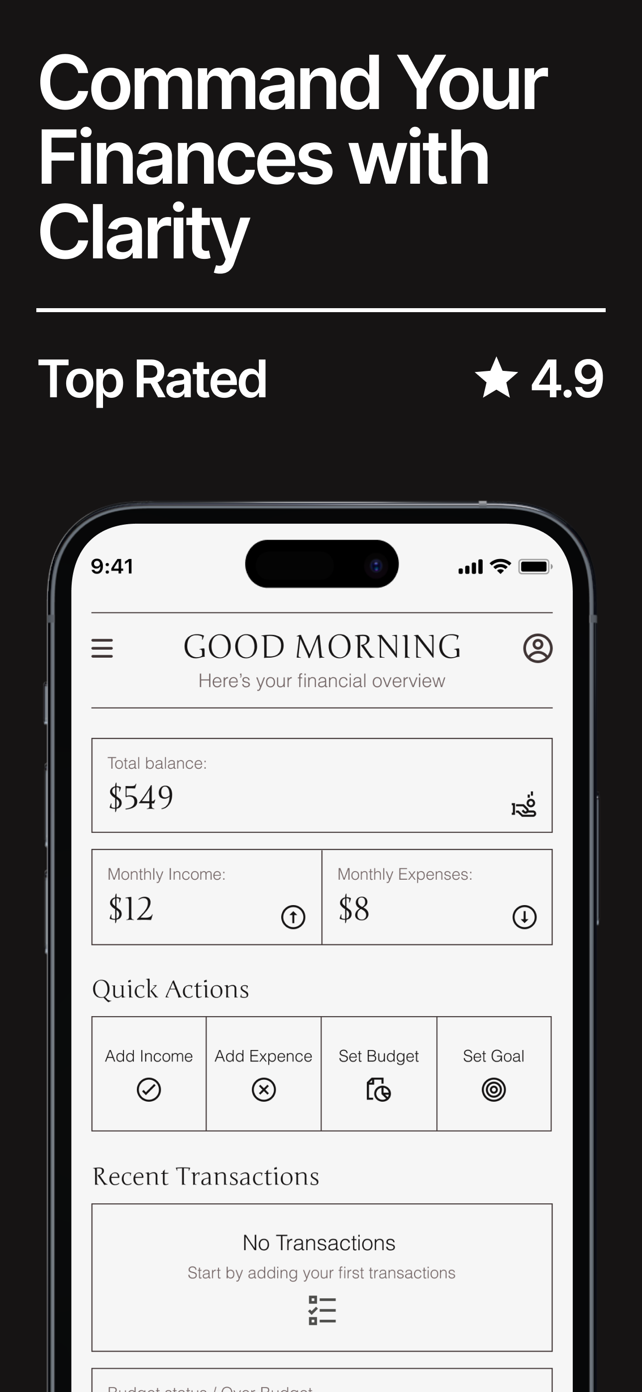 Capture d'écran Finance Profitmaster 1
